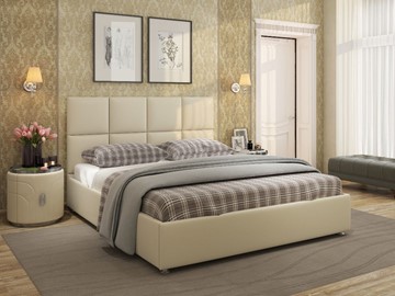 Кровать спальная Jaklin размер 160*200 с основанием в Екатеринбурге - предосмотр 2