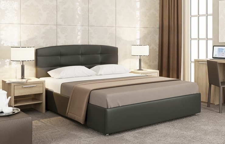 Спальная кровать Mishel размер 160*200 с основанием в Екатеринбурге - изображение 4