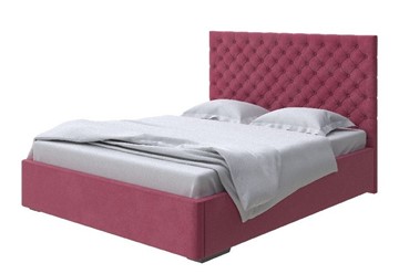 Кровать в спальню Modena 200x200, Велюр (Casa Винный) в Каменске-Уральском