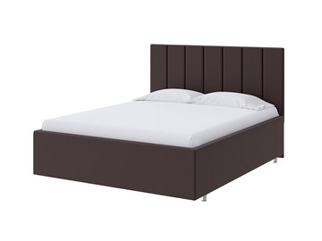 Кровать спальная Modern Large 160х200, Экокожа (Коричневый) в Ревде