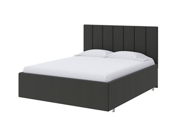 Кровать 2-спальная Modern Large 160х200, Велюр (Forest 520 Темно-серый) в Первоуральске