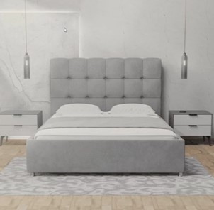 Кровать 2-спальная Соня Модерна 180х200 с подъемным механизмом и дном в Ревде