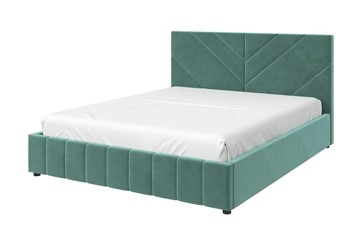 Спальная кровать Нельсон Линия 160х200 (вариант 4) с основанием в Первоуральске