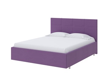 Кровать в спальню Neo 140х200, Велюр (Forest 741 Светло-фиолетовый) в Ревде