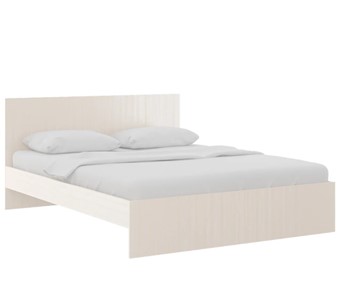 Кровать 2-спальная Осло М14 с настилами Лайт (Дуб млечный) в Кушве