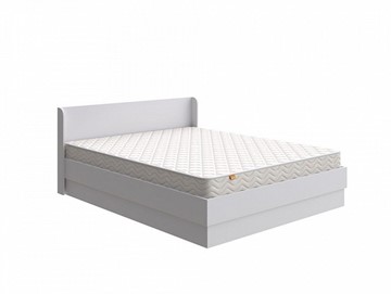Двуспальная кровать Practica 180х190 с подъемным механизмом (Белый) в Ревде