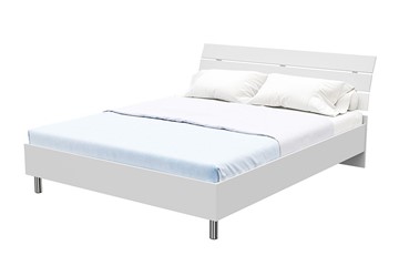 Кровать в спальню Rest 1, 180х200, ЛДСП (Белый) в Полевском