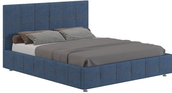 Двуспальная кровать Румба размер 160*200 с основанием в Екатеринбурге - изображение