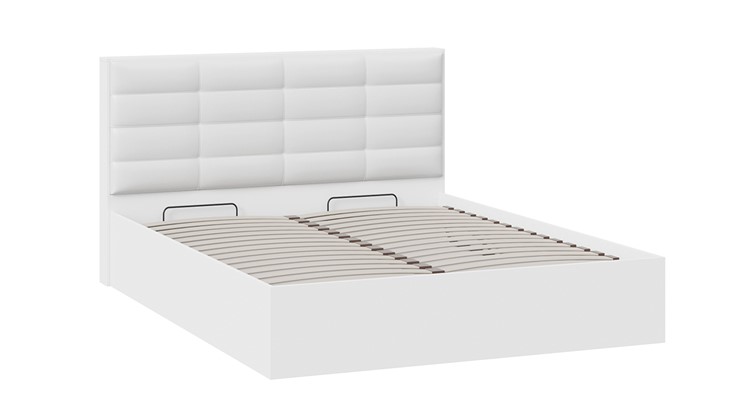 Кровать спальная с подъемным механизмом Агата тип 1 (Белый) в Екатеринбурге - изображение 1