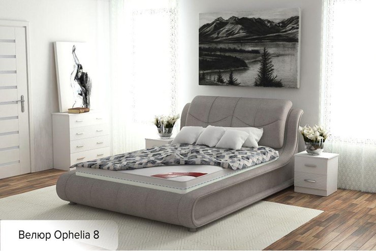 Кровать 2-спальная Сицилия 160х200 (с основанием) в Екатеринбурге - изображение 6