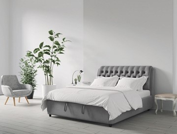 Кровать двуспальная Siena-3 1600х1900 с подъёмным механизмом в Ревде - предосмотр