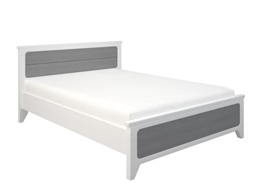 2-спальная кровать Соня 1600, Белый/Серый в Ревде
