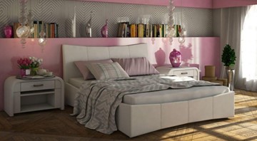 Спальная кровать Stella с ортопедической решеткой 160х190 в Екатеринбурге - предосмотр 3