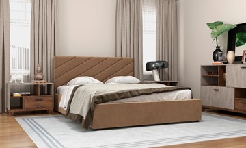 Кровать двуспальная Юта 160х200 (вариант 3) без основания в Ирбите