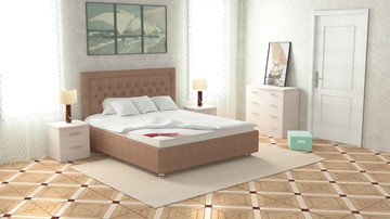 Кровать спальная Аврора 180х200 (с основанием) в Екатеринбурге - предосмотр 3