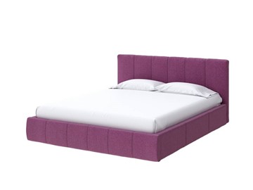 Двуспальная кровать Varna Grand 180х200, Рогожка (Savana Berry (фиолетовый)) в Екатеринбурге