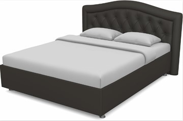 Кровать с механизмом 1.5-спальная Луиза 1400 (Nitro Brown) в Каменске-Уральском
