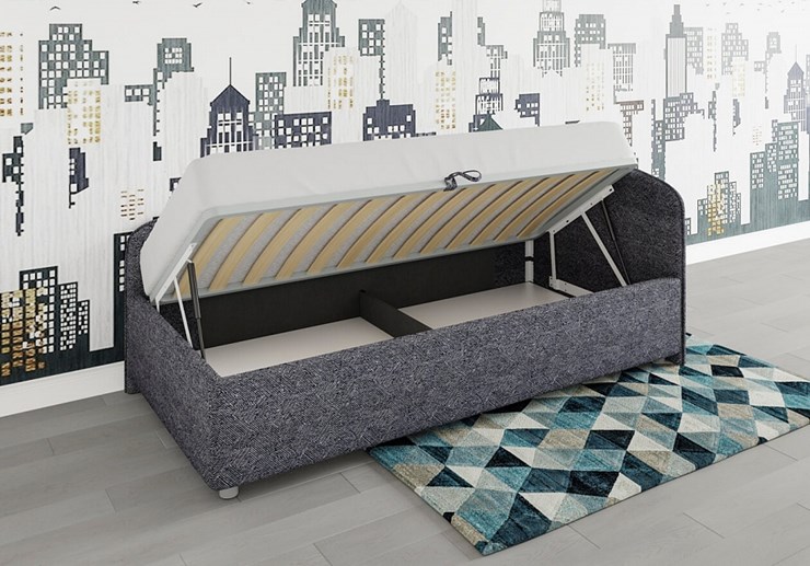 Кровать с механизмом 1-спальная Paola R 90х200 в Артемовском - изображение 1