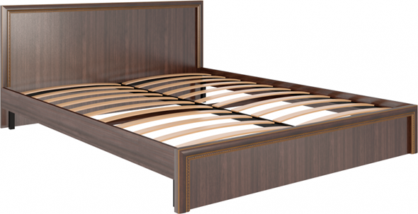 Кровать Беатрис М07 (Орех Гепланкт) в Ревде - изображение