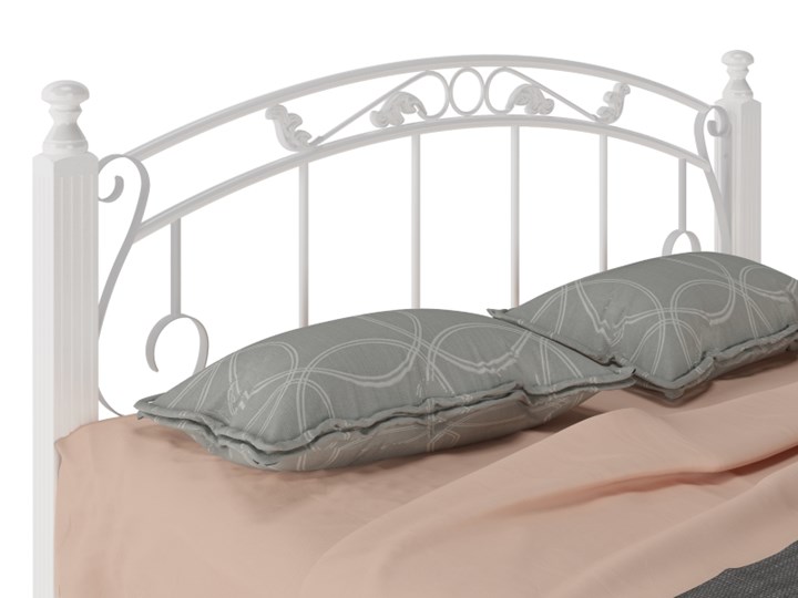 Спальная кровать Гарда 5, 160х200, белая в Ревде - изображение 1