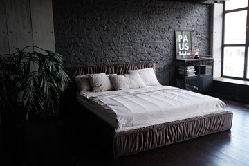 Кровать двуспальная Лофт 2060 в Екатеринбурге - предосмотр 2