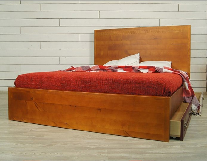 Кровать двуспальная Gouache Birch с ящиками (M10516ETG/4) в Екатеринбурге - изображение 3