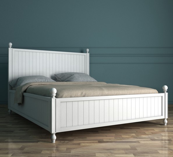 Кровать 2-х спальная Palermo, (PL1016), белый в Первоуральске - изображение 1