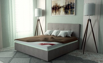 Кровать с подъемным механизмом Сарма Флоренция 140х200 (с коробом) в Кушве