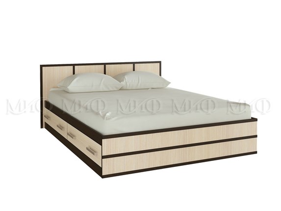 Кровать односпальная Сакура 1200 с ящиками в Екатеринбурге - изображение