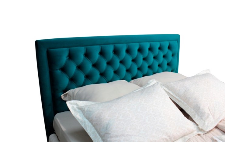 Кровать без механизма 2-спальная с высокими ножками Грета 1700х2150 мм в Ревде - изображение 1
