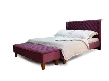 Кровать без механизма 1,5-спальная Моника 2 с высокими ножками 1600х2150 мм в Ревде