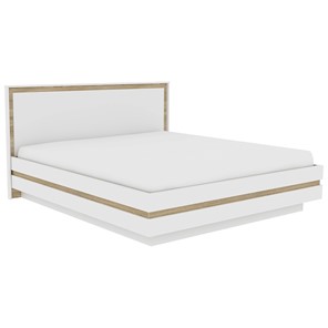 Кровать Анона 1(180), Белый/Дуб сонома в Ревде