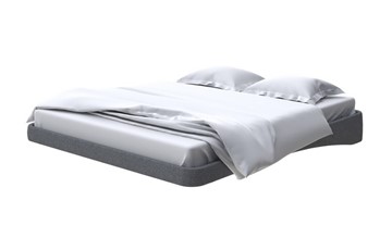 Парящая кровать 180х200, Рогожка (Savana Grey) в Первоуральске