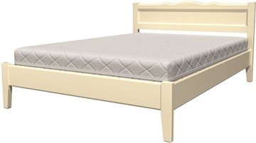 Спальная кровать Карина-7 (Слоновая кость) 140х200 в Ревде