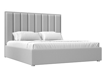 Кровать с подъемным механизмом Афродита 160, Белый (Экокожа) в Первоуральске