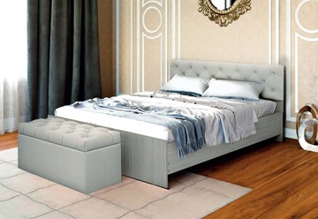Кровать с мягким изголовьем Версаль Анита с ортопедическим основанием 160*200 в Кушве