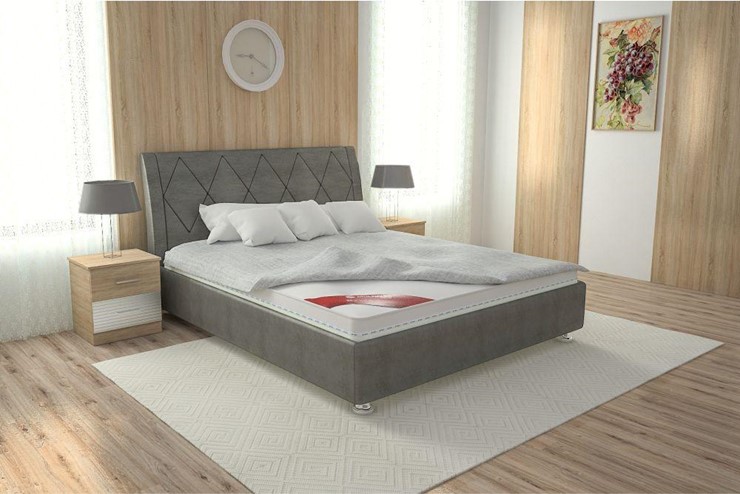 Кровать с подъемным механизмом Верона 160х200 (с коробом) в Первоуральске - изображение 4