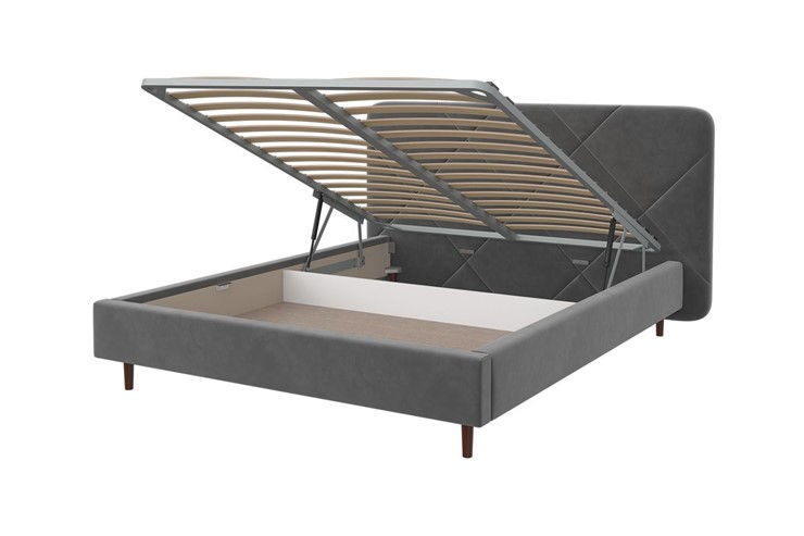 Двуспальная кровать Лима 160х200 (вариант 2) с подъёмным механизмом в Екатеринбурге - изображение 2