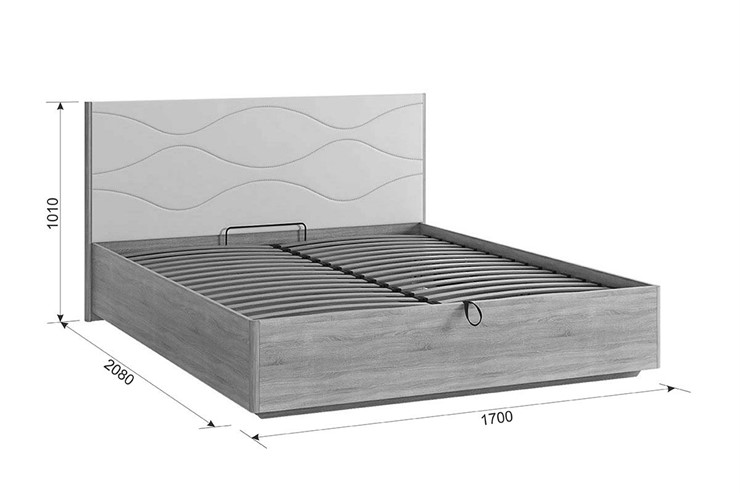 Кровать двуспальная Зара, 1.6 Люкс в Первоуральске - изображение 3
