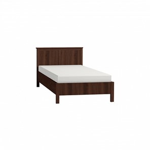 Спальная кровать Sherlock 44 + 4.1 Основание с гибкими ламелями металл 1200, Орех шоколадный в Богдановиче