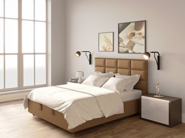 Спальная кровать Chocolate 1200х1900 с подъёмным механизмом в Екатеринбурге