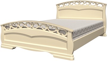 Спальная кровать Грация-1 (слоновая кость) 120х200 в Богдановиче