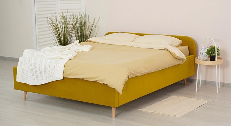 Спальная кровать Jazz-L 1400х2000 без подъёмного механизма в Кушве - изображение 3