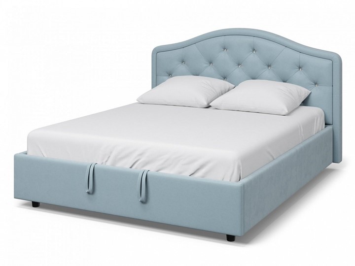Кровать в спальню Кристалл 4 1400х1900 без подъёмного механизма в Екатеринбурге - изображение 1