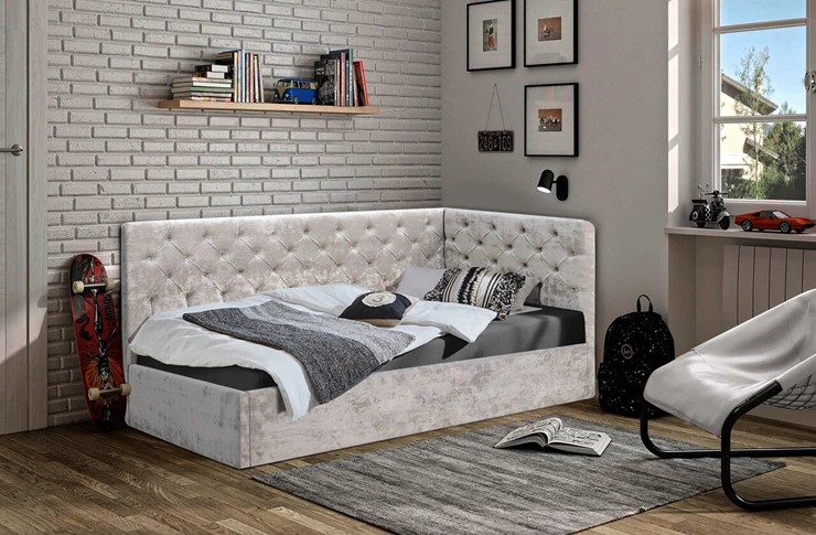 Кровать спальная Мила 900 с подъемным механизмом в Кушве - изображение 7