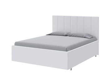 Кровать односпальная Modern Large 90х200, Экокожа (Белый) в Ревде