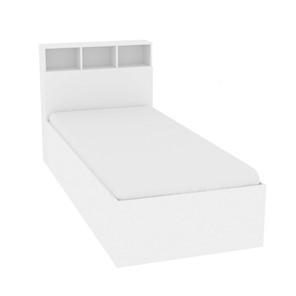 Кровать односпальная Морена 900x2000 Белый (без основания) в Ирбите