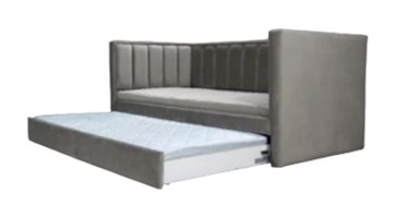 Односпальная кровать-тахта Адель с тремя спинками и дополнительным спальным местом  1010х2080 мм в Ирбите