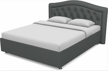 Кровать с механизмом 1.5-спальная Луиза 1400 (Nitro Grey) в Каменске-Уральском