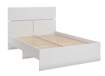 Кровать полуторная Агата М9, 140х200 белая в Ревде
